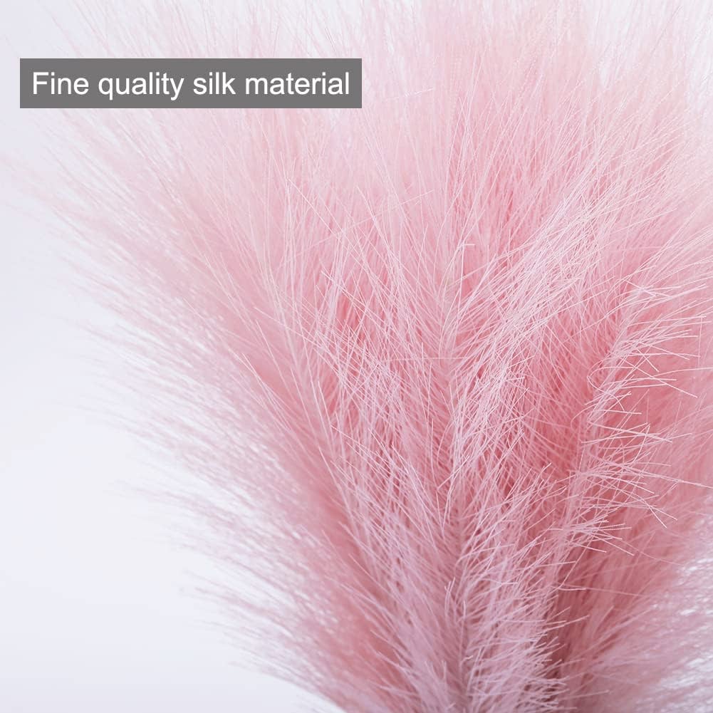 ARTIFICIAL PAMPAS PINK COLOUR (SET OF 3)