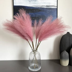 ARTIFICIAL PAMPAS PINK COLOUR (SET OF 3)